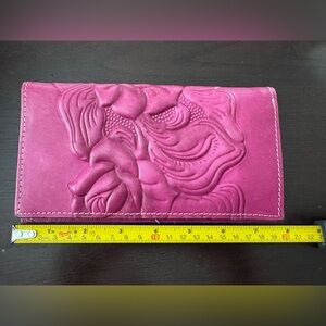 Patricia Nash Pink Quilted Wallet
